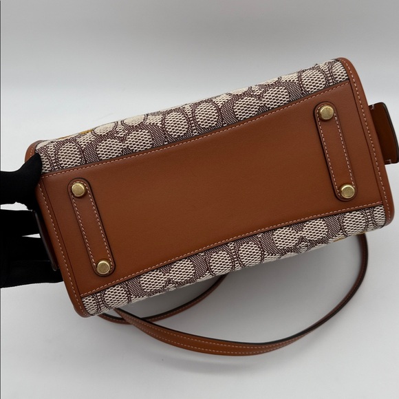 Coach Disney X Coach Rogue Bag 25 Signature Textile Jacquard Mickey Mouse Friend - Picture 6 of 16